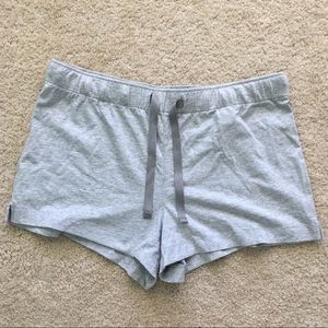 Calvin Klein gray sleep shorts